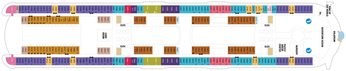 Royal Caribbean International, Symphony of the Seas, Deck 14.png